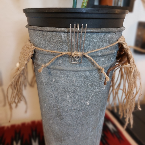 Boho Macrame Plant Skirt - Picture 5 of 6